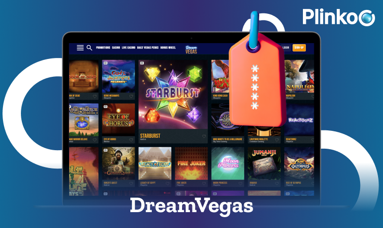 DreamVegas Casino promo code for playing Plinko