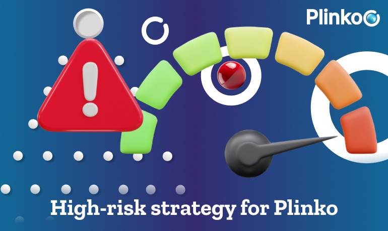 Not many players take advantage of Plinko's high-risk strategy