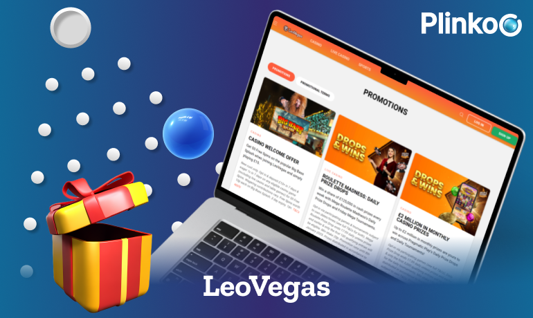 LeoVegas Casino bonuses for Plinko