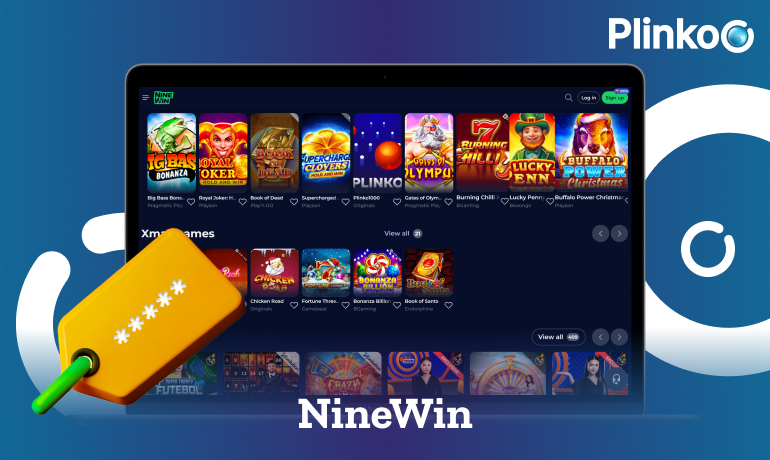 NineWin Casino promo code for playing Plinko